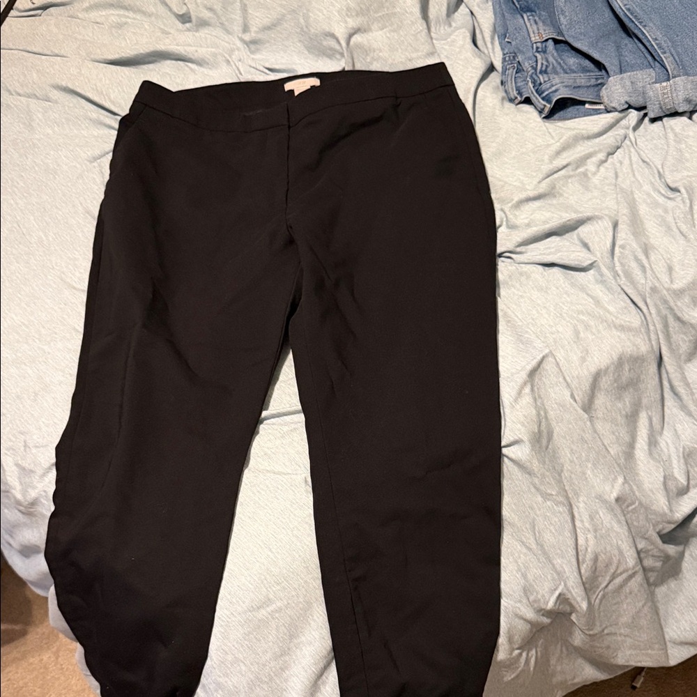 H&M Black Ankle Pants